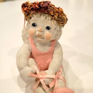 VINTAGE CAST ART INDUSTRIES 1993 DREAMSICLES BALLERINA FIGURINE